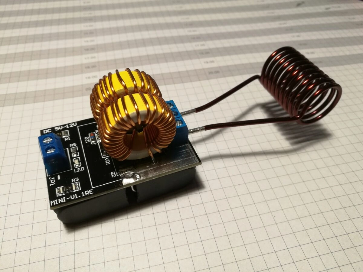 Test, recenzja miniaturowej nagrzewnicy indukcyjnej
