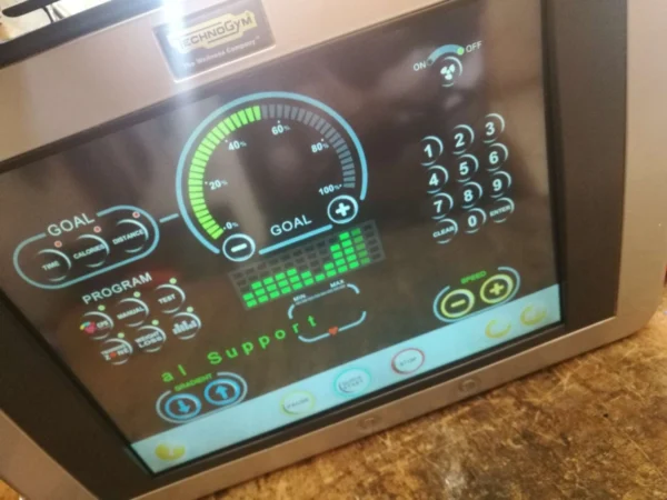 Lifefitness Technogym panel fluorescent backlighting repair