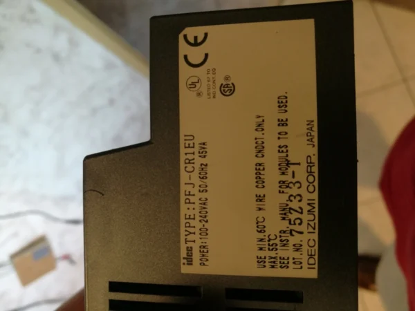 Service Repair IDEC PFJ-CR1EU FA-1J