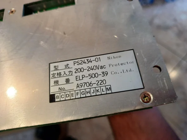 Service Repair Nipron Nihon PS2434-01 Power Suply service 39V