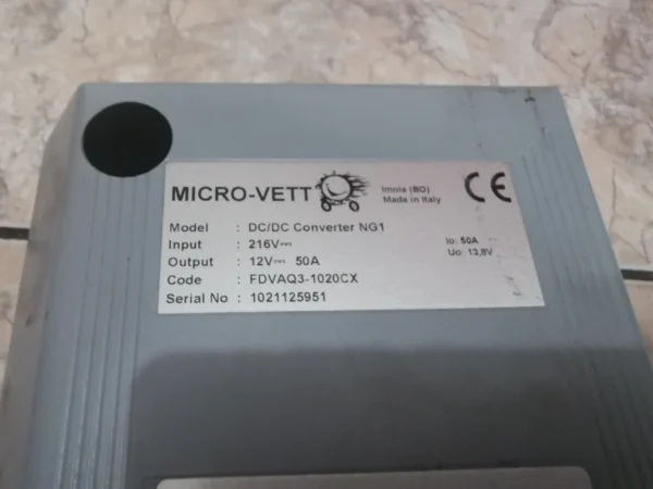 Service Repair Reconditioning Micro Vett DC/DC converter NG1 FDVAQ3-1020CX