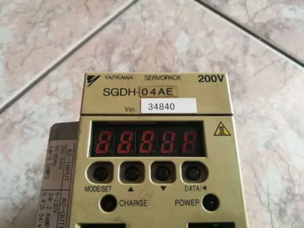 Service Repair Yaskawa Servopack SGDH-04AE